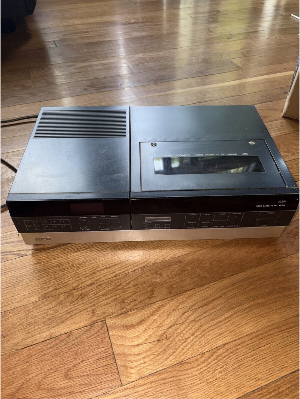 RCA VKP900T SelectaVision Portable Video Cassette Recorder VCR VHS